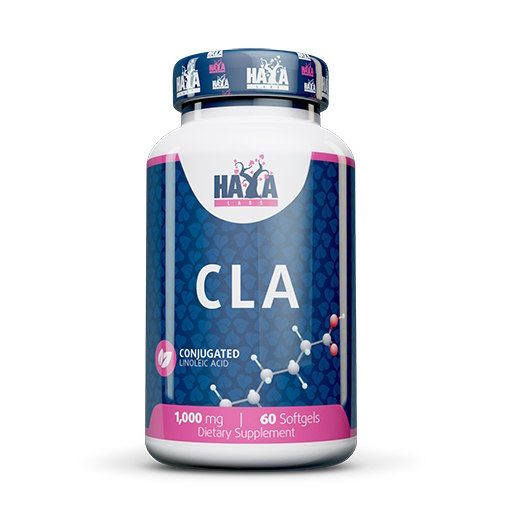 Haya Labs CLA 1000mg - 60 софт гель, кон'югована лінолева кислота для жироспалення