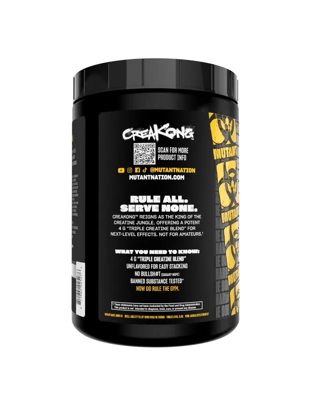Mutant CreaKong Advanced Creatine Blend 300 g, креатиновый бленд для роста мышц