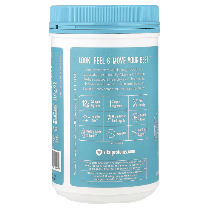 Vital Proteins Marine Collagen 221 г, морський колаген