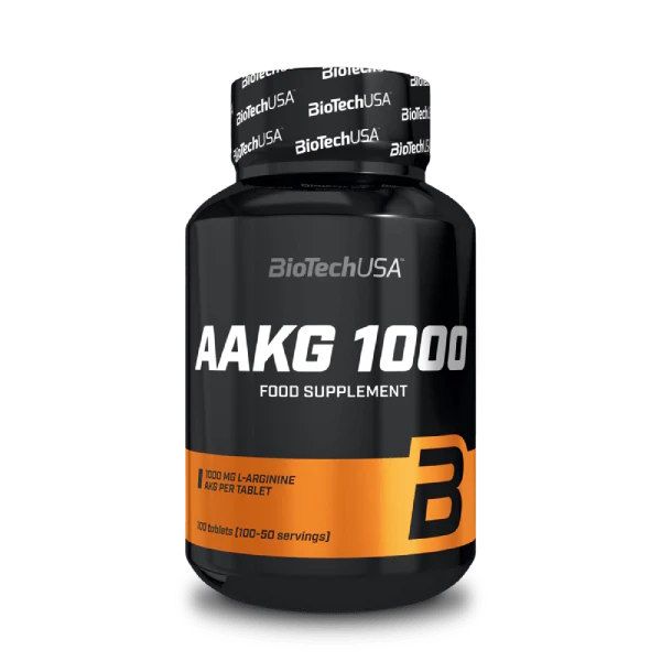 Biotech USA AAKG 1000 mg 100 таблеток - L-аргинин альфа-кетоглутарат