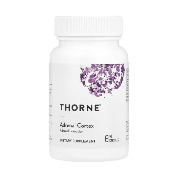 Thorne Adrenal Cortex 60 капсул — гландулярний препарат наднирників