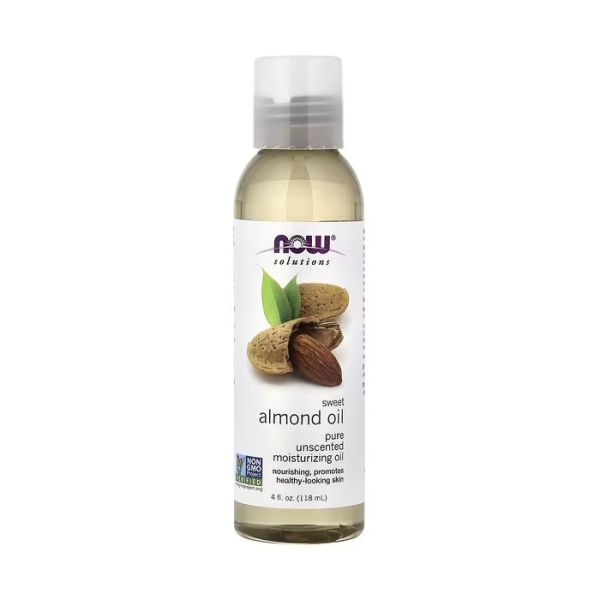 NOW Foods Almond Oil 118 мл - олія солодкого мигдалю для шкіри, масажу й волосся