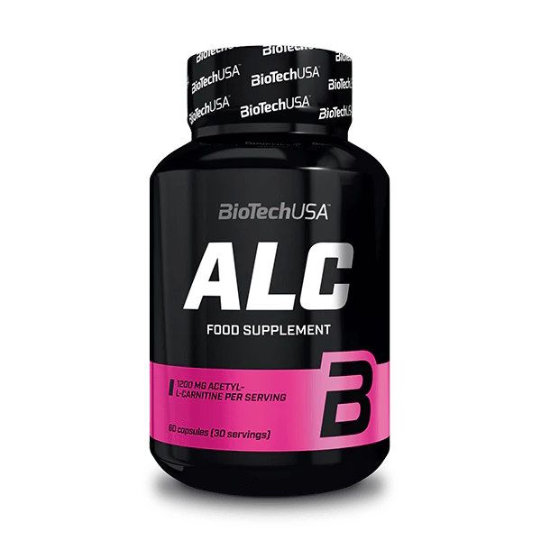 Biotech USA ALC 60 капсул - ацетил-L-карнітин 1260 мг