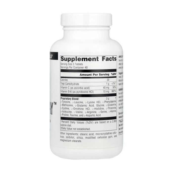 Source Naturals Amino Day 120 таблеток - аминокислоты для энергии и восстановления