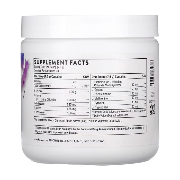 Thorne Amino Complex 228 г 30 порцій — комплекс амінокислот