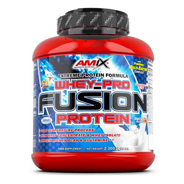 AMIX Whey-PRO Fusion 2300 гр. сироватковий з ізолятом протеїн