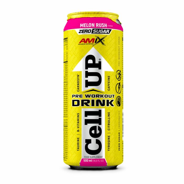 AMIX AmixPro CellUP Pre Workout 12 x 500 мл Melon — готовый предтренировочный напиток