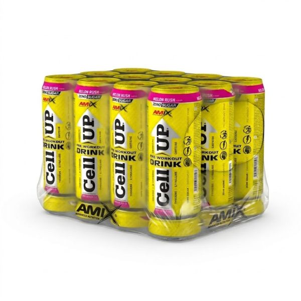 AMIX AmixPro CellUP Pre Workout 12 x 500 мл Melon — готовый предтренировочный напиток