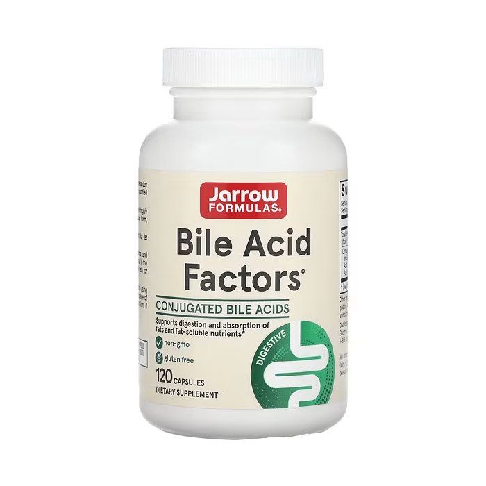 Jarrow Formulas Bile Acid Factors 120 капсул — концентрат бичачої жовчі