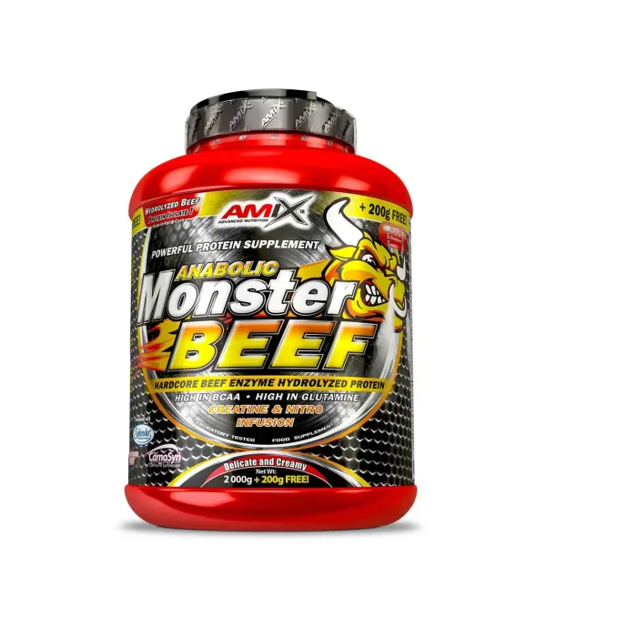 Amix Anabolic Monster Beef Protein 2200 г, протеин для роста и поддержания мышц