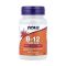 NOW Foods B-12 1000 mcg 100 пастилок - вітамін B12 для енергії та нервової системи