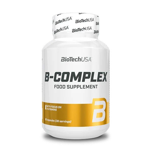 BioTech USA B-complex 60 таблеток - комплекс вітамінів групи B