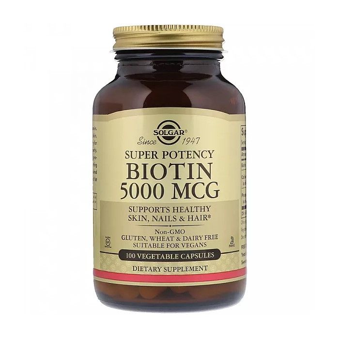 Biotin 5000 mcg 100 капс.
