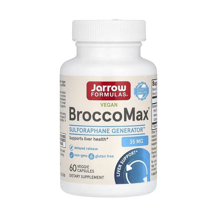 Jarrow Formulas BroccoMax 60 капсул 17.5 mg — сульфорафан