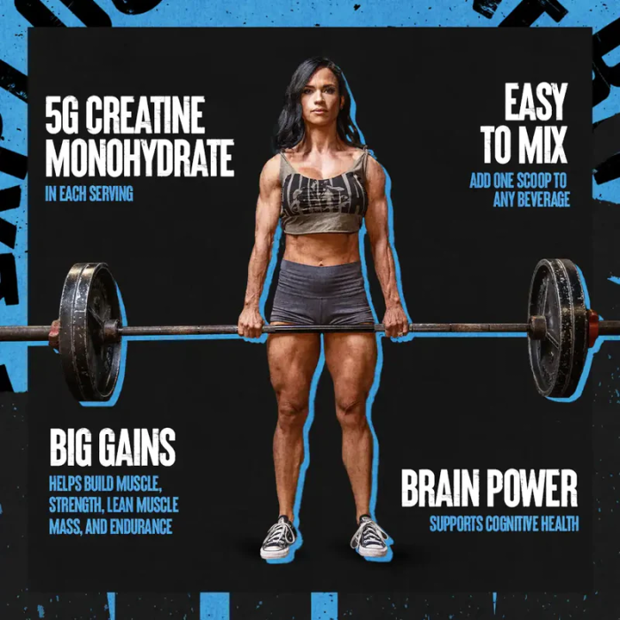 Animal Creatine Powder 500 gr, креатин моногидрат для укрепления и наращивания мышц