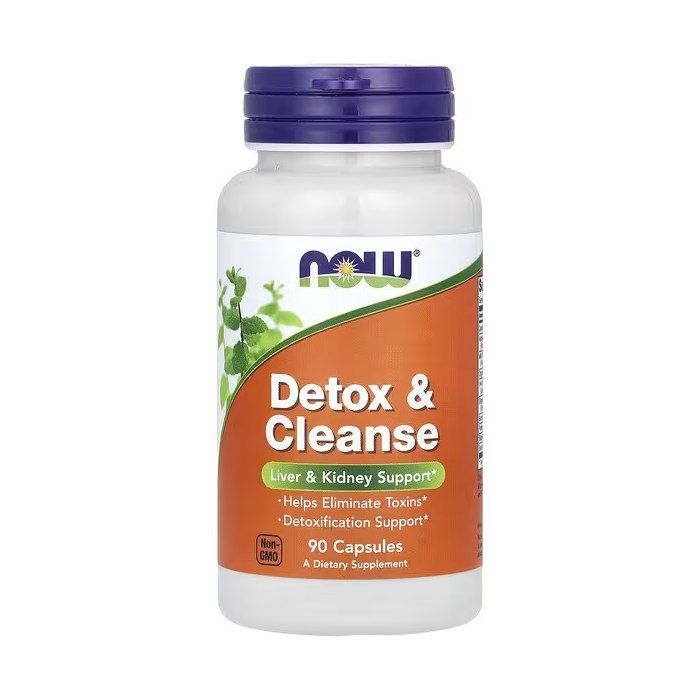 NOW Foods Detox & Cleanse 90 капсул - комплекс рослинних екстрактів для детоксу