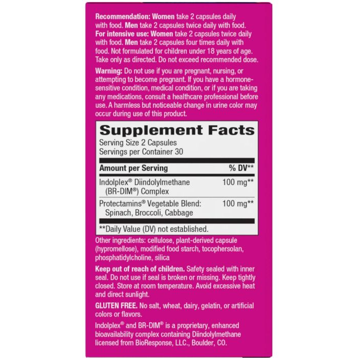 Natures Way DIM-Plus Estrogen Metabolism 60 капсул - для підтримки рівню естрогену