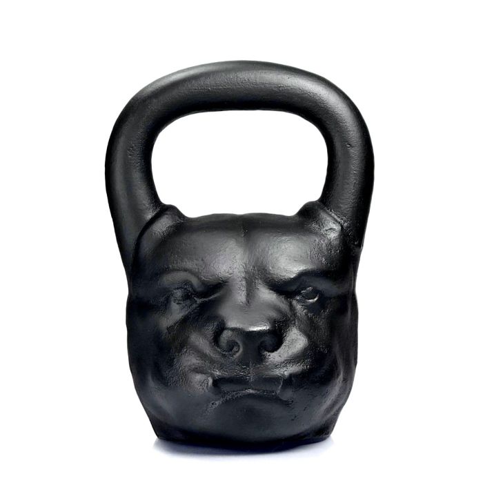 Гиря дизайнерская Dog черная