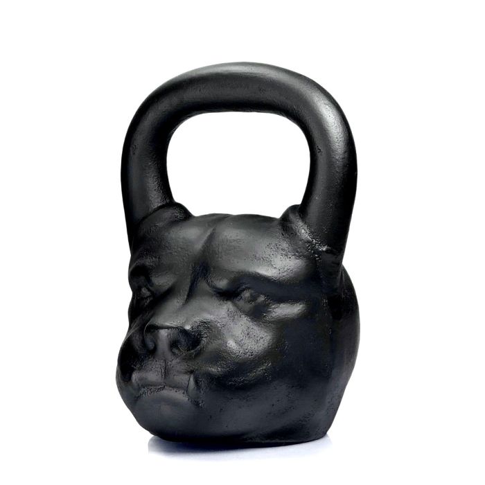 Гиря дизайнерская Dog черная