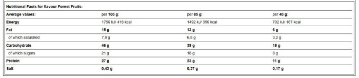 AMIX Exclusive Protein Bar 12 x 85 г Forest Fruits — протеиновые батончики с 23 г белка