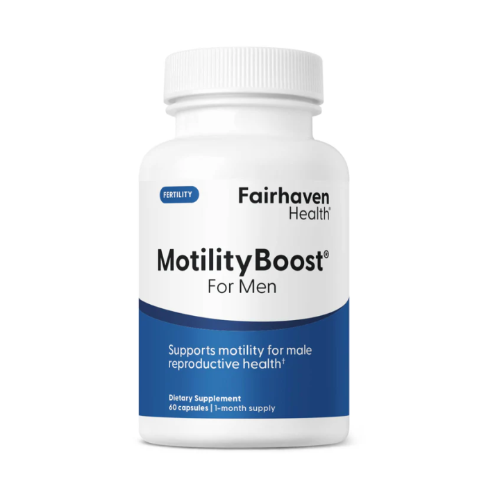 Fairhaven Health MotilityBoost For Men 60 капсул -  добавка для мужчин