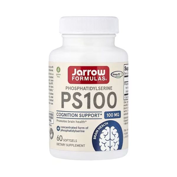 Jarrow Formulas PS100 Phosphatidylserine 100 mg 60 капсул — фосфатидилсерин