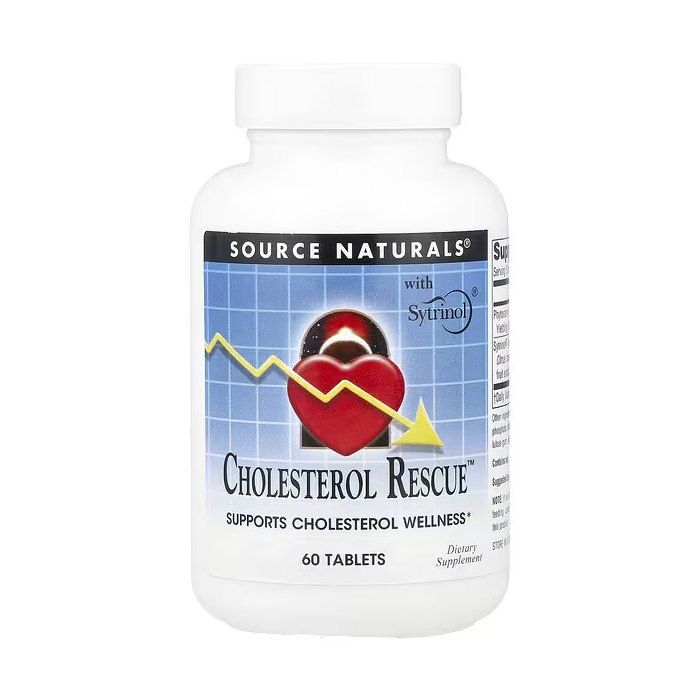 Source Naturals Cholesterol Rescue 60 таблеток - для контроля холестерина