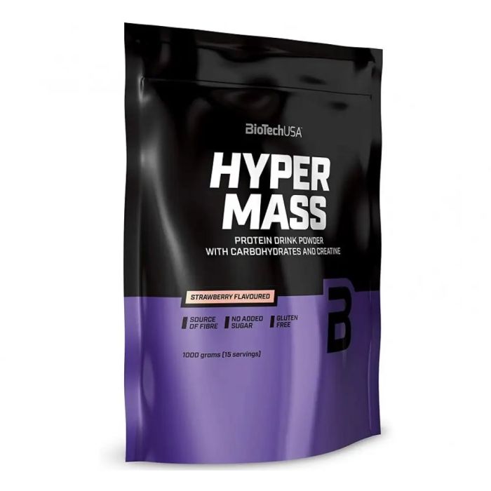 Biotech USA Hyper Mass 1000 гр., гейнер для набора массы