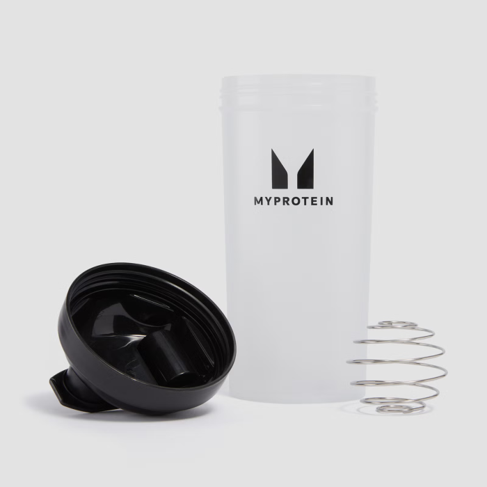 Шейкер Myprotein Plastic Shaker 600 мл (прозрачный) с шариком