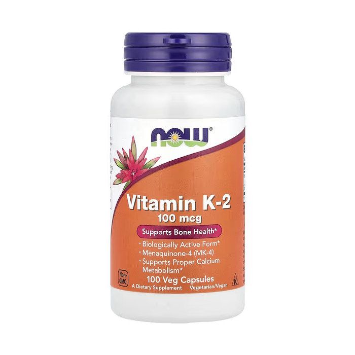 NOW Foods Vitamin K-2 100 mcg 100 капсул - вітамін K2 для кісток