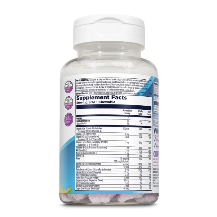 KAL MultiSaurus 60 Chewables Mixed Berry