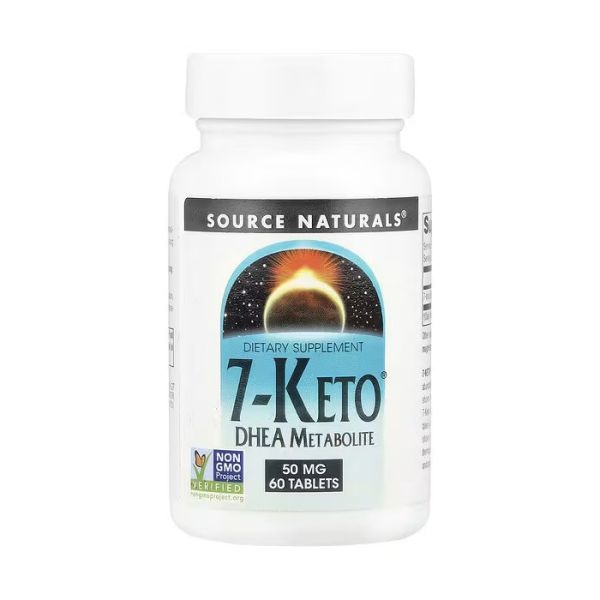 Source Naturals 7-Keto DHEA Metabolite 50 mg 60 таблеток - поддержка метаболизма