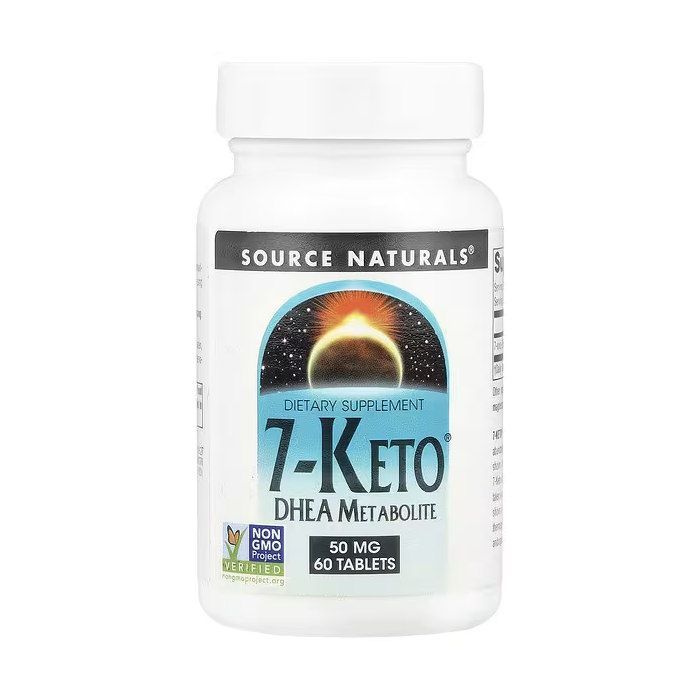 Source Naturals 7-Keto DHEA Metabolite 50 mg 60 таблеток - поддержка метаболизма