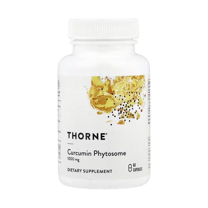 Thorne Curcumin Phytosome 60 капсул — 1 г фитосомы куркумина Meriva на порцию