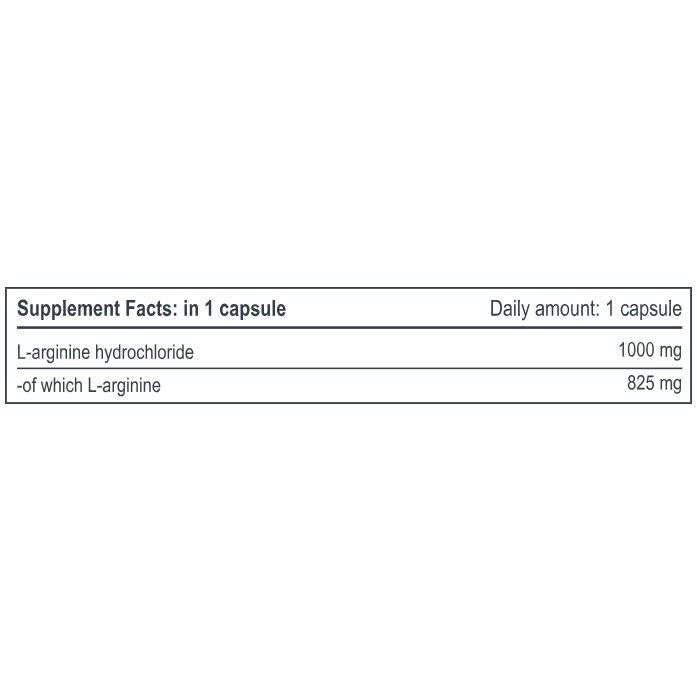 Progress Nutrition L-arginine 90 капсул -  L-аргінін для витривалості та кровообігу