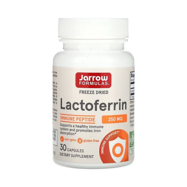 Jarrow Formulas Lactoferrin 250 mg 30 капсул - апо-лактоферрин