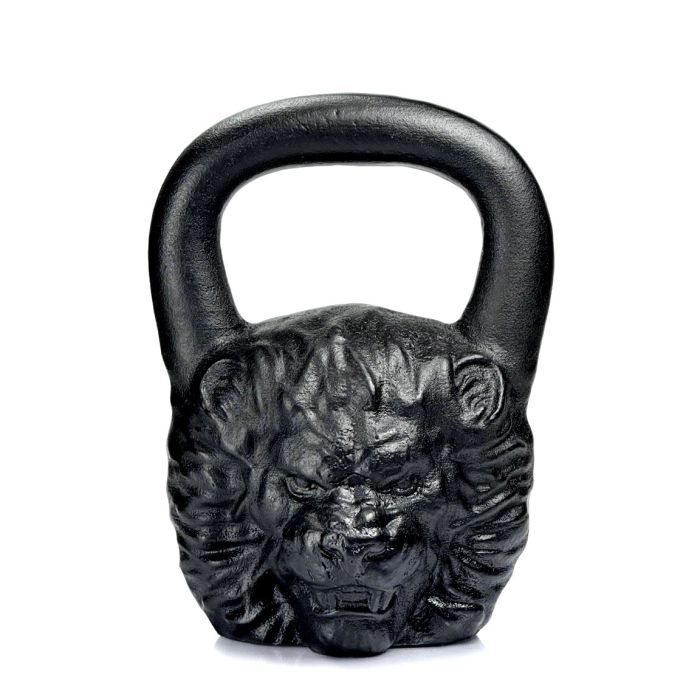 Гиря дизайнерская Lion черная