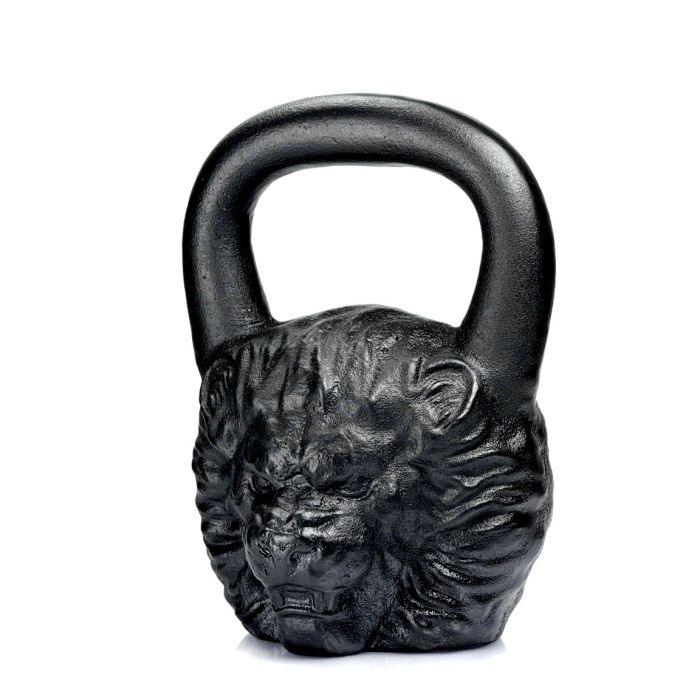 Гиря дизайнерская Lion черная