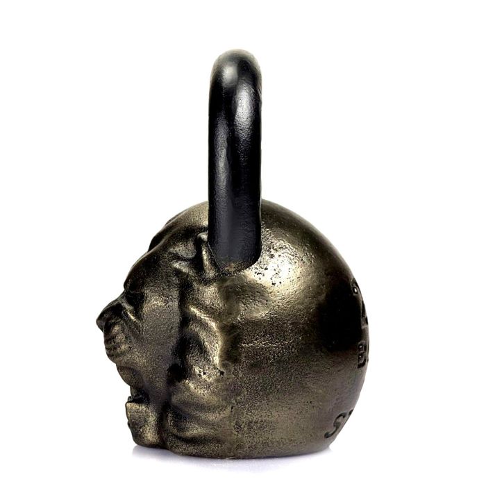 Гиря дизайнерская Lion бронзовая