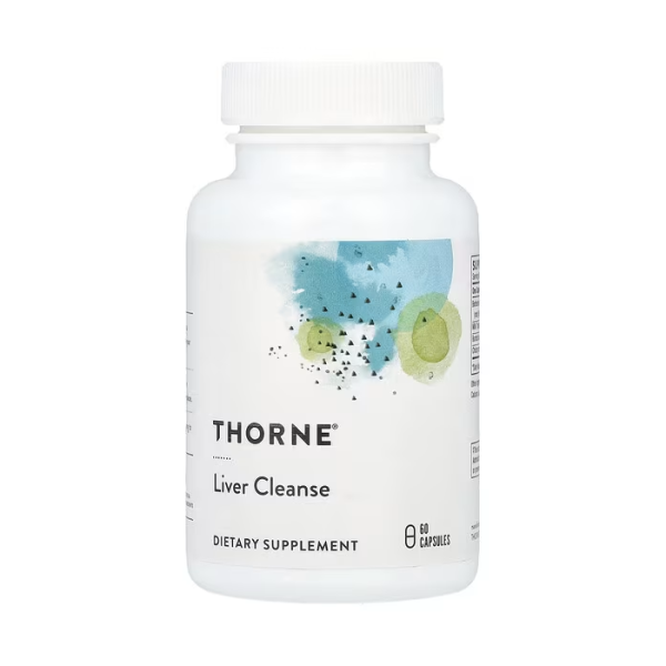 Thorne Liver Cleanse 60 капсул — растительный комплекс с берберином и расторопшей