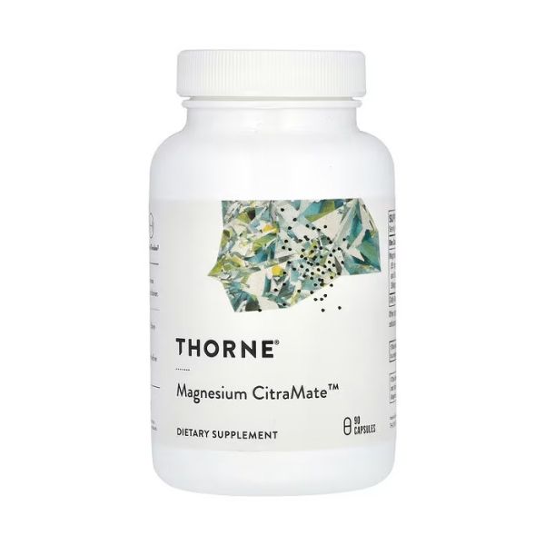 Thorne Magnesium CitraMate 90 капсул — магній у формі цитрату й малату