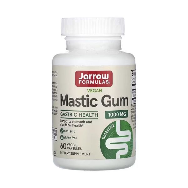 Jarrow Formulas Mastic Gum 1000 mg 60 вег. капсул - смола мастикового дерева