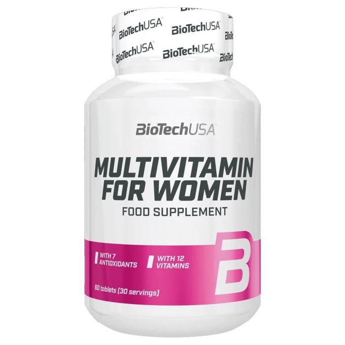 Biotech USA Multivitamin for Women 60 таб., женские спортивные мультивитамины