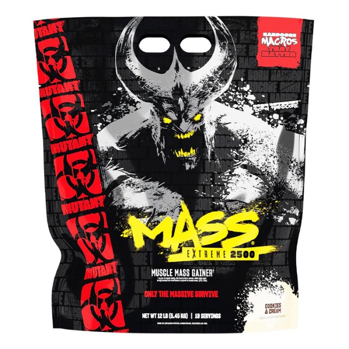 Mutant Mass Extreme 2500 5450 гр., гейнер для набора веса
