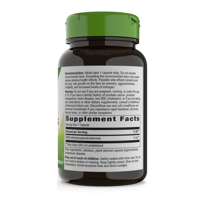 Natures Way DHEA 5 mg 60 капсул - для підтримки балансу DHEA