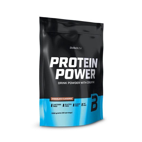 BioTech USA Protein Power 1000 г - сывороточный протеин с креатином