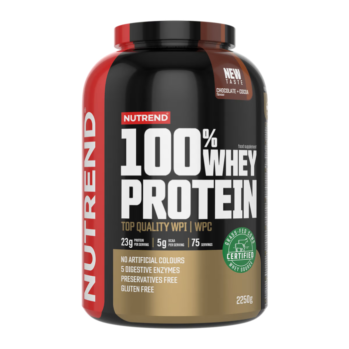 Nutrend 100% Whey Protein 2250 gr, сывороточный протеин