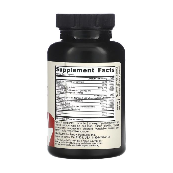 Jarrow Formulas B-Right 100 вег. капсул - B-комплекс з активними формами