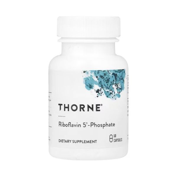 Thorne Riboflavin 5-Phosphate 36,5 мг 60 капсул — активна форма вітаміну B2