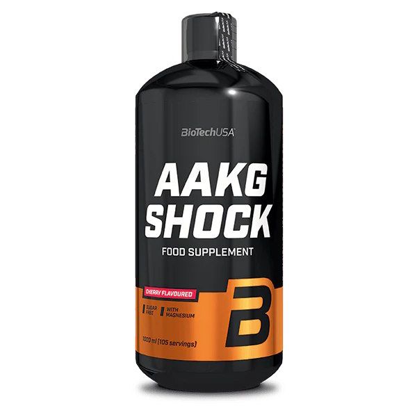 Biotech USA AAKG Shock Extreme 1000 ml - рідкий L-аргінін з магнієм